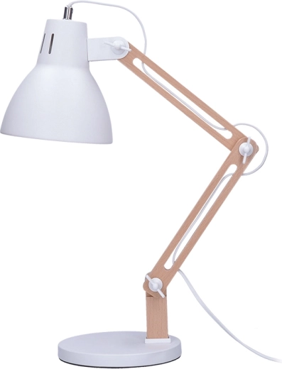 Επιτραπέζιο φωτιστικό Solight Falun E27 λευκό