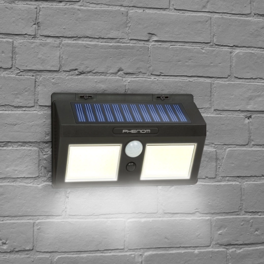 Ηλιακός επιτοίχιος προβολέας με αισθητήρα κίνησης COB LED