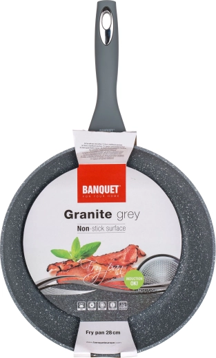 Αντικολλητική και ανθεκτική επιφάνεια Granite Grey