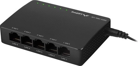 5 θύρες Gigabit Ethernet
