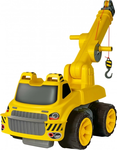 Περιστρεφόμενος γερανός 360° με ισχυρό βαρούλκο