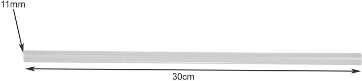 Καθολική διάμετρος 11 mm και μήκος 30 cm
