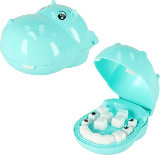 Χαριτωμένο ιπποποταμάκι με αφαιρούμενα δοντάκια