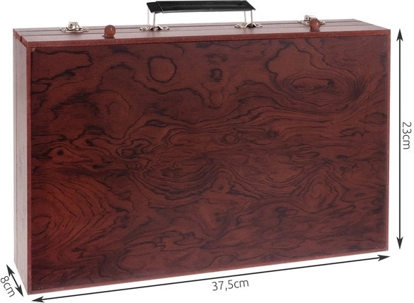 Κομψό και ανθεκτικό ξύλινο βαλιτσάκι