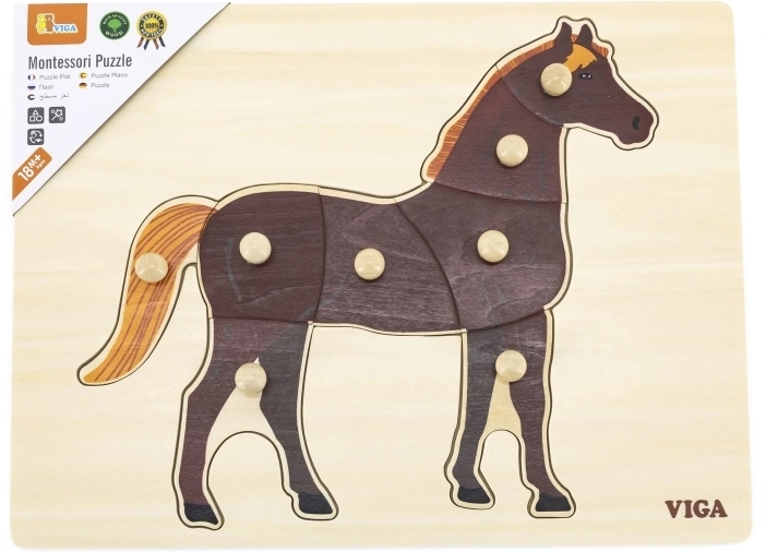 Μοντεσσοριανή μάθηση με ρεαλιστικό άλογο