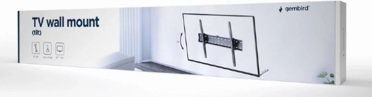 Εύκολη εγκατάσταση με ενσωματωμένο αλφάδι