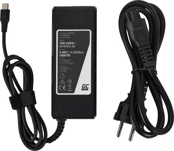 Ισχύς 90 W με Power Delivery