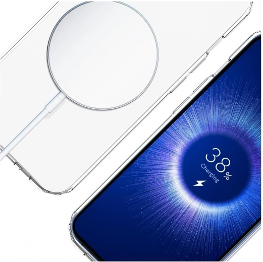 Διάφανη και λεπτή θήκη συμβατή με MagSafe