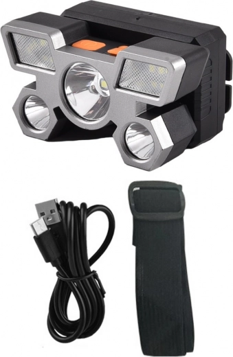 Φόρτιση USB και μεγάλη αυτονομία 5–10 ώρες