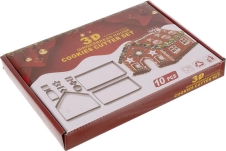 Πλήρες σετ για σπιτάκι από μπισκότο τζίντζερ