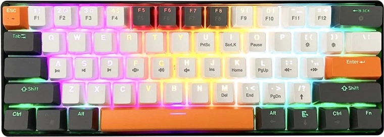 RGB οπίσθιος φωτισμός με 19 λειτουργίες