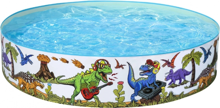 Χαρούμενος σχεδιασμός με δεινόσαυρους που λατρεύουν τα παιδιά