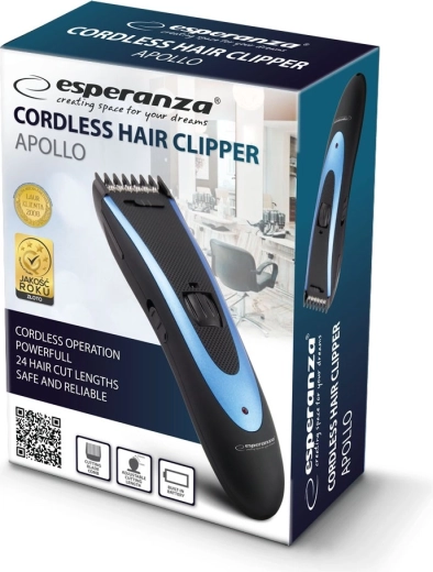 24 μήκη κοπής για ακριβές styling