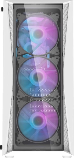 Ενισχυμένο γυαλί και καθαρός λευκός σχεδιασμός