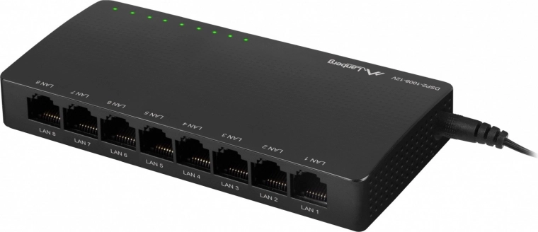 Γρήγορη gigabit συνδεσιμότητα χωρίς ρυθμίσεις