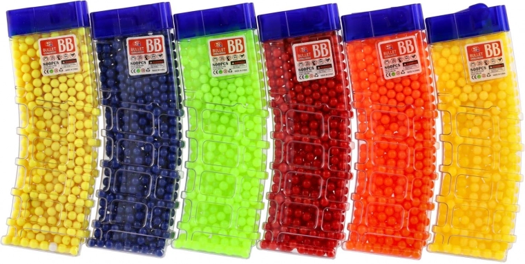 Έξι έντονα χρώματα για πιο διασκεδαστικό παιχνίδι