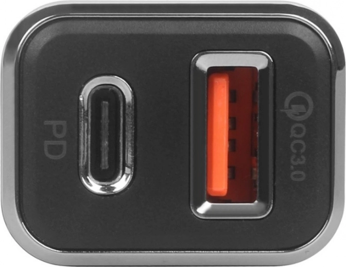 Διπλή έξοδος USB‑C + USB‑A