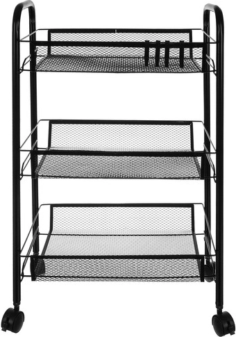 Σταθερή μεταλλική κατασκευή με μαύρη ματ βαφή