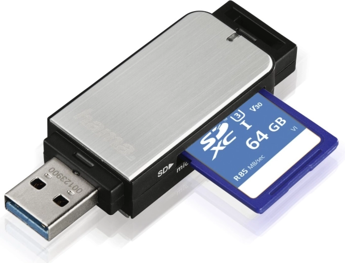 Γρήγορη μεταφορά μέσω USB 3.0 και UHS‑I