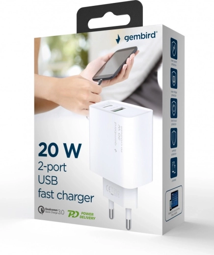 Υποστήριξη USB PD και QC 3.0