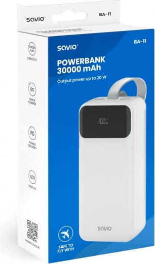 Τεράστια χωρητικότητα 30000 mAh για μέρες χωρίς πρίζα