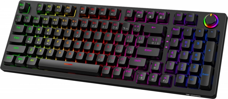 Μηχανικό πληκτρολόγιο με RGB για σίγουρη αίσθηση πατήματος