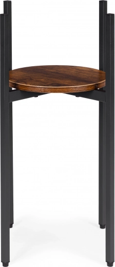 Στυλάτο ξύλινο ράφι για φυτά και διακοσμητικά