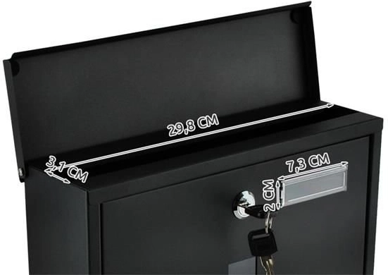 Καλυμμένη θυρίδα εισόδου για φορμά A4