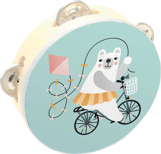 Ντέφι με αρκουδάκι για χαρούμενο ρυθμό