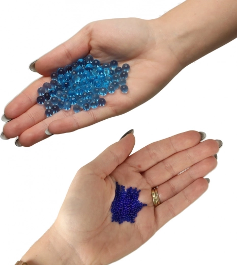 Διαφορετικά μεγέθη μετά την ενυδάτωση