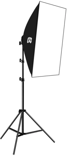 Απαλό και ομοιόμορφο φως χάρη στο softbox 50 × 70 cm
