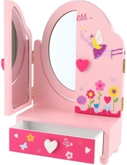 Ποιοτική ξύλινη κατασκευή σε ροζ σχεδιασμό