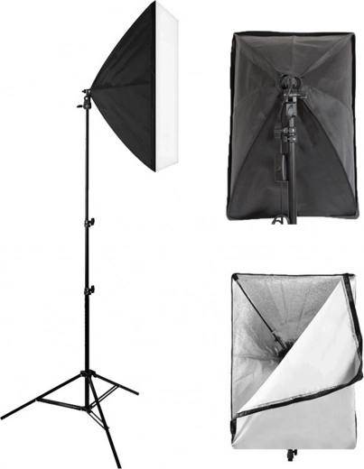 Μαλακό, επαγγελματικό φως χάρη στο softbox 60 × 40 cm