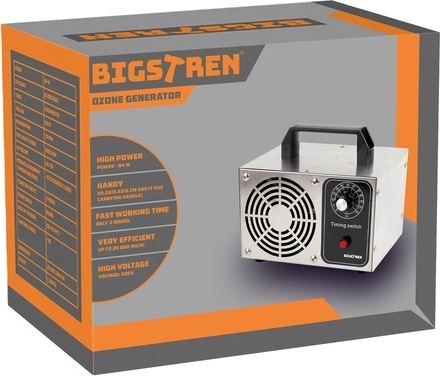 Ισχύς 20 000 mg/h για γρήγορο, βαθύ οζονισμό
