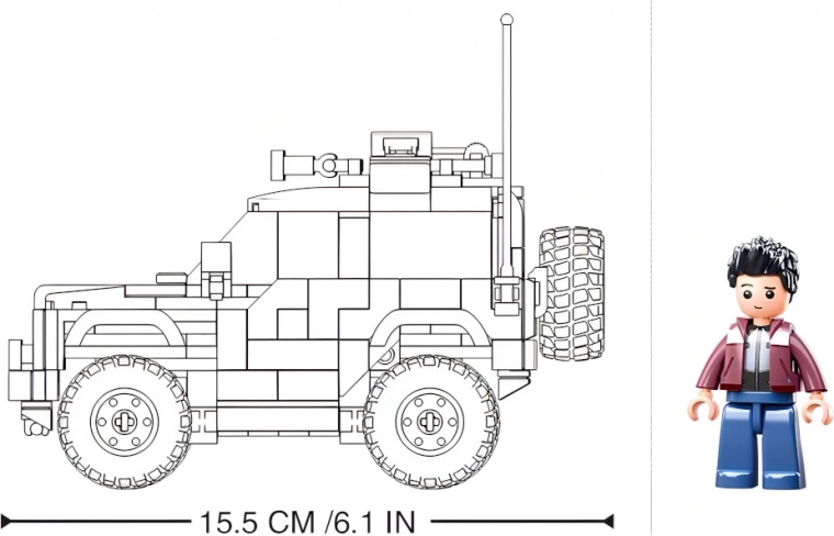 Σαφείς διαστάσεις και φιγούρα στη συσκευασία