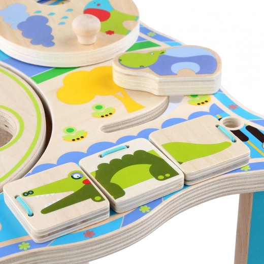 Κουμπώματα σχημάτων και κοπανητήρι για λογικό παιχνίδι