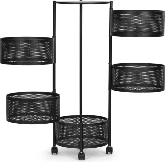 Περιστρεφόμενα και συρόμενα καλάθια για μέγιστη εποπτεία