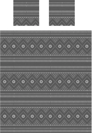 Στιλάτος χειμερινός σχεδιασμός σε γκρι