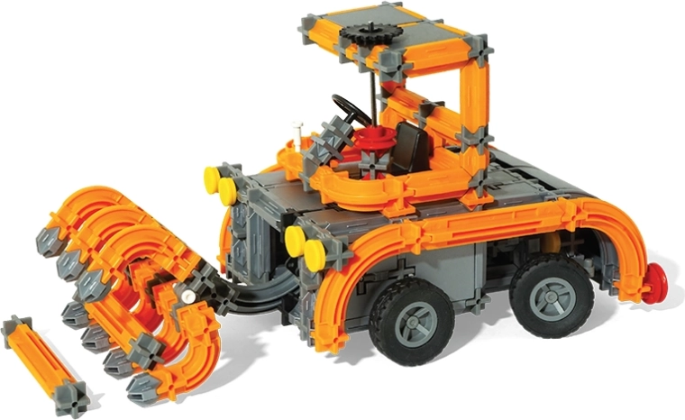 Λειτουργικός φορτωτής με ανοιγόμενο αρπάγη