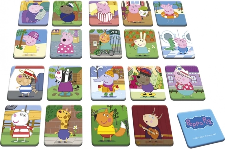 Παιχνίδι μνήμης με Peppa Pig
