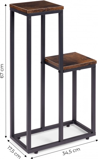 Σταθερός ατσάλινος σκελετός με βαφή πούδρας