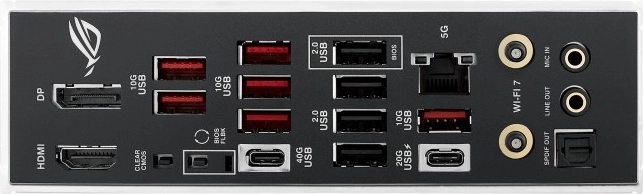 Κορυφαία συνδεσιμότητα: USB4, Wi‑Fi 7 και 5GbE