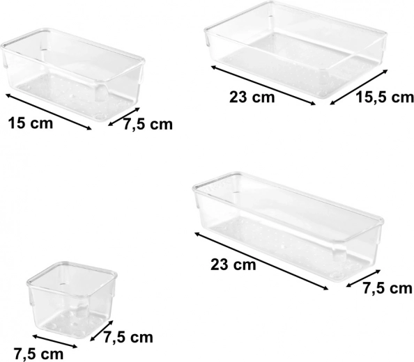 Τέσσερα μεγέθη για μέγιστη ευελιξία