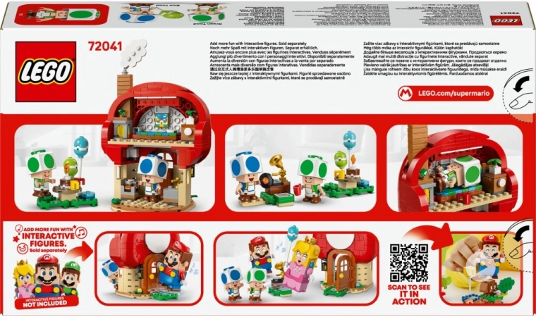 Το σπιτάκι του Toad γεμάτο λεπτομέρειες
