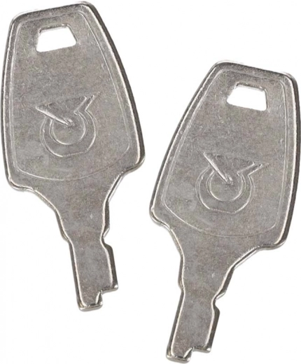 Κλείσιμο με κλειδαριά και δύο κλειδιά