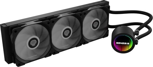 ARGB φωτισμός και περιστρεφόμενο λογότυπο
