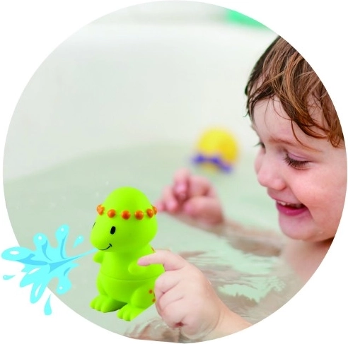 Διασκέδαση με ψεκασμό στο μπάνιο