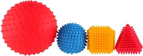 Διάφορα σχήματα και υφές για απτική διέγερση