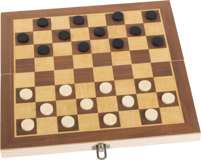 Ντάμα και αναδιπλούμενη σκακιέρα