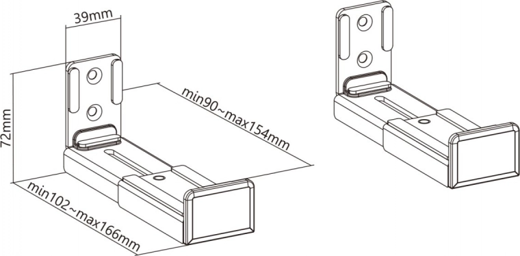 Ρυθμιζόμενο βάθος 9–15,4 cm